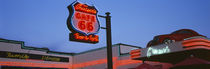Low angle view of a road sign, Route 66, Arizona, USA by Panoramic Images