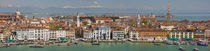 High angle view of a city at the waterfront, Venice, Veneto, Italy by Panoramic Images
