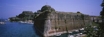 Fortress at the waterfront, Old City, Corfu, Greece by Panoramic Images