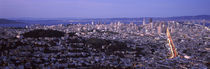 Aerial view of a city, San Francisco, California, USA by Panoramic Images