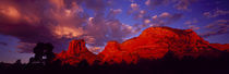 Rocks at Sunset Sedona AZ USA by Panoramic Images
