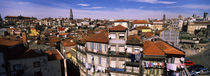 High angle view of buildings in a city, Porto, Portugal von Panoramic Images
