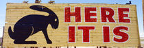 Jack Rabbit Trading Post Sign Joseph City AZ von Panoramic Images