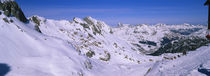 Snow on mountains, Zurs, Austria von Panoramic Images