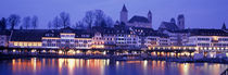 Evening, Lake Zurich, Rapperswil, Switzerland by Panoramic Images