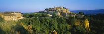 Town at a hillside, Roussillon, Luberon, Provence-Alpes-Cote d'Azur, France by Panoramic Images