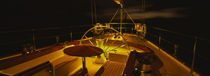 Yacht cockpit at night, Caribbean by Panoramic Images