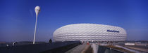 Soccer stadium in a city, Allianz Arena, Munich, Bavaria, Germany by Panoramic Images