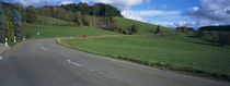 Road on a landscape, St. Peter, Black Forest, Germany by Panoramic Images