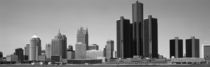  Skyscrapers In The City, Detroit, Michigan, USA von Panoramic Images