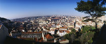 Aerial view of a city, Lisbon, Portugal by Panoramic Images