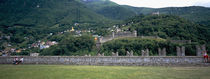 Castle on a mountain, Bellinzona Castle, Bellinzona, Ticino, Switzerland von Panoramic Images