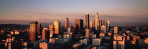  Skyline At Dusk, Los Angeles, California, USA von Panoramic Images
