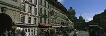 Group of people walking on the street, Marktgasse, Berne, Switzerland by Panoramic Images