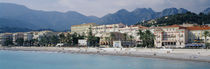 Hotels On The Beach, Menton, France by Panoramic Images