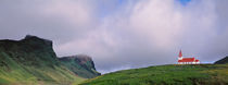  Church In The Landscape, Vik I Myrdal, Iceland von Panoramic Images