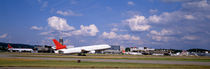 Airplane taking off, Zurich Airport, Kloten, Zurich, Switzerland by Panoramic Images