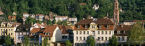 Old town on a hillside, Heidelberg, Baden-Wurttemberg, Germany by Panoramic Images