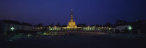 Church lit up at night, Our Lady Of Fatima, Fatima, Portugal by Panoramic Images