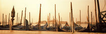 Gondolas moored at a harbor, San Marco Giardinetti, Venice, Italy by Panoramic Images