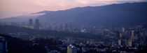High angle view of a city, Caracas, Venezuela 2010 von Panoramic Images