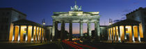 Low angle view of a gate, Brandenburg Gate, Berlin, Germany von Panoramic Images