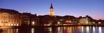 Buildings at the waterfront, Zurich, Switzerland von Panoramic Images