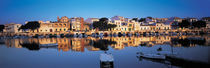 Buildings at the waterfront, Porto, Majorca, Spain by Panoramic Images