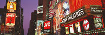  Billboards On Buildings, Times Square, NYC, New York City, New York State, USA von Panoramic Images