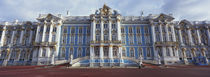 Facade of a palace, Catherine Palace, Pushkin, St. Petersburg, Russia by Panoramic Images