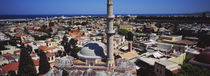 High angle view from top of Bell Tower, Rhodes, Greece von Panoramic Images