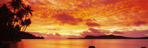 Sunset, Huahine Island, Tahiti by Panoramic Images