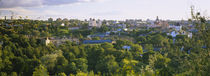 High angle view of a city, Vilnius, Trakai, Lithuania by Panoramic Images