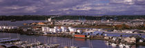 High angle view of a city, Tacoma, Pierce County, Washington State, USA by Panoramic Images