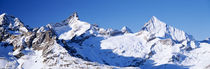 Mountains nr Matterhorn Canton Valais Switzerland by Panoramic Images
