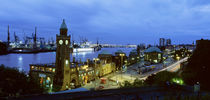 Germany, Port Hamburg by Panoramic Images