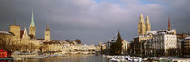 Winter, Zurich, Switzerland by Panoramic Images