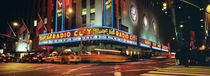 Manhattan, Radio City Music Hall, NYC, New York City, New York State, USA by Panoramic Images