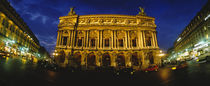 Facade of a building, Opera House, Paris, France by Panoramic Images