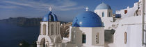  High Angle View Of A Church, Church Of Anastasis, Fira, Santorini, Greece von Panoramic Images