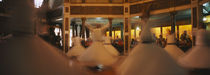 Dervishes dancing at a ceremony, Istanbul, Turkey von Panoramic Images
