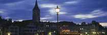 Panorama Print - Gebäude in einer Stadt im Kanton Zürich, Schweiz von Panoramic Images