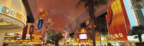 Panorama Print - Fremont Street, Las Vegas NV USA  von Panoramic Images