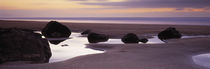 Rocks on the beach, Sandymouth Bay, Bude, Cornwall, England von Panoramic Images