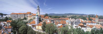 Buildings in a city, Cesky Krumlov, South Bohemia, Czech Republic by Panoramic Images