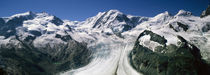 Snow Covered Mountain Range With A Glacier, Matterhorn, Switzerland by Panoramic Images