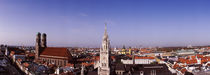 Cathedral in a city, Munich Cathedral, Munich, Bavaria, Germany by Panoramic Images
