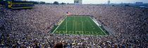 University Of Michigan Football Game, Michigan Stadium, Ann Arbor, Michigan, USA by Panoramic Images