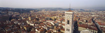 Panorama Print - Luftaufnahme einer Stadt, Florenz, Toskana, Italien von Panoramic Images