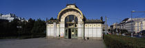 Entrance of a railroad station, Karlsplatz, Vienna, Austria by Panoramic Images
